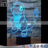 Colorful Pokemon Go Charmander 3D LED Night Light,3D Acrylic Lamp thumbnail-2