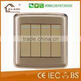 4 Gang 2 Way Switch , CE Approved KV1 2016 New Model