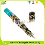 custom empty cardboard pen tube packaging