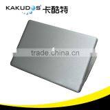 Factory Wholesale Brushed Aluminum Texture Vinyl Skin for Macbook