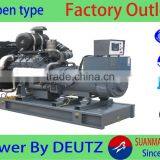 1760KW/2200KVA Water-cooled Deutz diesel generator sets generator prices