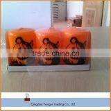 2016 Flameless Halloween Pillar Candles thumbnail-1