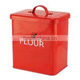 Galvanized Rectangle Storage Flour Can