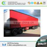 PVC Red Truck Cover Container Tarpaulin Side Curtain Waterproof 1000D*1000D 30x30