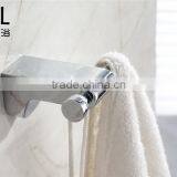 Hot Sale Bathroom Accessories Zine Alloy Chrome Finishing Coat Hooks