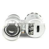 Mini Protable LED 60X Microscope Prices Black Leather Bag thumbnail-2