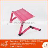 Portable Plastic Small Hot Ergonomic Computer Table Usd in Bed Sofa Stand thumbnail-1