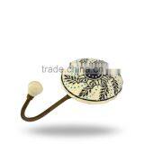 Ceramic Red Design Blue Knob thumbnail-2