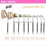 Rose Gold Oval Makeup Brush Set With Private Label