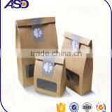 Stand Up kraft paper bag ,Food grade packaging bag