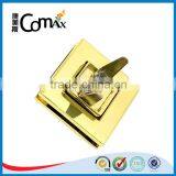 High Quality Bag Accessories Gold Metal Turn Lock thumbnail-6