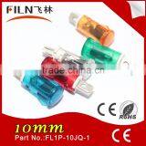 10mm Blue Indicator Light 220VAC Neon Lamp Signal Lamp Pilot Light thumbnail-6