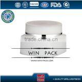 Square Plastic Cream Bottle Wth Round Cap and Shiny Rim thumbnail-1