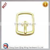14mm Tri-glide Gold Shoe Buckle For Ladies
