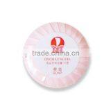 Fresh Cheap Disposable Hotel Round 30g Soap With Pleat Wrap