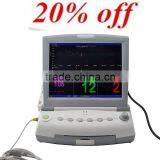 Cheap Price 9 Parameter Maternal Electronic Portable Fetal Monitor for Single Twins