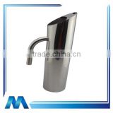 stainless steel water jug with ice guard