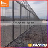 Low price anti climb fence galvanized wire clear view fence