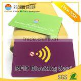 Custom CR80 HF Card Protector RFID Blocking Card thumbnail-6