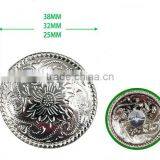 Type-E, Horse Saddle Ornament, Horse Belt Buckle.horse Saddle Concho for Equestrian