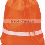 Kids Cool Drawstring Cinch Bag With Safety Reflective Strap thumbnail-2