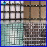 High Quality Brass Crimped Wire Mesh/ Manganese Steel Crimped Wire Mesh
