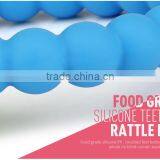 Funny Teething Toys Silicone Ring Baby Rattles Bap Free Baby Rattles thumbnail-4