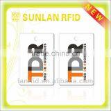 PVC Lamination Rfid Key Tag With Metal Ring