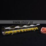 Unique Design, Tubular Glass Candle Holder, Home Decoration, Elegant Noble Candle Holder thumbnail-4