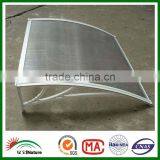 Polycarbonate Awning/Canopy of Door Window Awning With Pc Solid Sheet Balcony Canopy With pc Sun Panels thumbnail-5