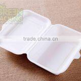 600 ml Compostable and Biodegradable Fast Food Take Away Lunch Box thumbnail-2