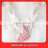 White Decoration Bridal Gloves Wedding Accessories Bride thumbnail-1