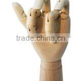 Display Flexiable Holder Versatile Hot Sale Wooden Mannequin Wooden Hand thumbnail-4