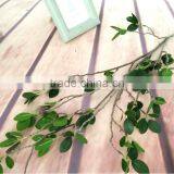 112cm Tree Branches Green Fake Plastic Leaves for Decoration and Sale thumbnail-6
