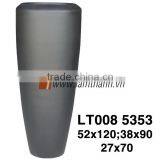 Southern Vietnam Producer Rustic Home Decor High Poly Stone Vase thumbnail-1