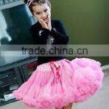 Pink Girls Petti Skirt Beautiful Ballet Tutu Whlosale Fluffy Baby Pettiskirt thumbnail-1