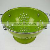 High Quality Multi-color Galvanized Metal Colander/ Fruit Basket thumbnail-1
