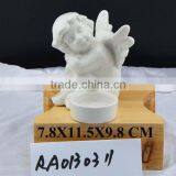 Factory Direct Ceramic Angel Candle Holder for Home Decoration thumbnail-1