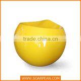 Hot Selling Standing Chair Fiberglass Apple Stool Chair thumbnail-2