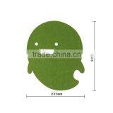 Colorful Shaped Wool Felt Mouse Pad thumbnail-6