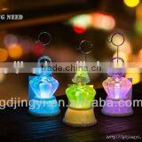 Cheap Wholesale Plastic Acrylic Led Pretty Girl Businese Card Holder thumbnail-1