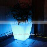 Modern Outdoor Rechargeable Waterproof Plastic Flowerpot thumbnail-1