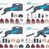 Hot 37pcs 220w As Seen On TV Portable Multi-Task Oscillating Vibrating Electric Power Cutting Saws