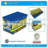 Storage Stool in Train Pattern thumbnail-1