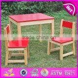 2017 New Wooden Children Table for Child, High Quality Wooden Baby Table for Baby,hot Sale Wooden Kids Table for Kids W08G134 thumbnail-1