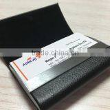 Double Side PU Leather&Metal Business Card Holder /name Card Holder thumbnail-5