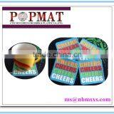 Customized Shape Logo Printed Rubber Furniture Coasters thumbnail-5