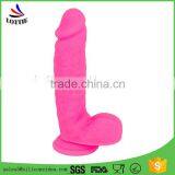 China Manufacturer Realistic Big Dildo Silicone Flexible Penis Huge Dildos Cock Adult Sex Toys for Women thumbnail-5