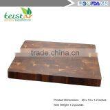 Manufacturers Wholesale Acacia Wood Chopping Block Wooden Cutting Board thumbnail-3