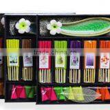 Aromatic Tapered Incense Cone and Incense Sticks With Ceramic Holder Gift Set thumbnail-1